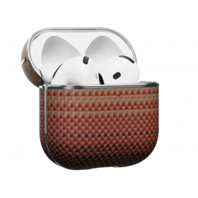 Θήκη Pitaka Aramid Fiber Magnetic 1500D (Plain) για Apple AirPods 4 - SUNSET - APM2405